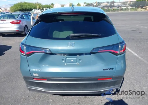 2023 Honda Hr-V 2Wd Sport z USA, uszkodzony, nr VIN 3CZRZ1H50PM706678